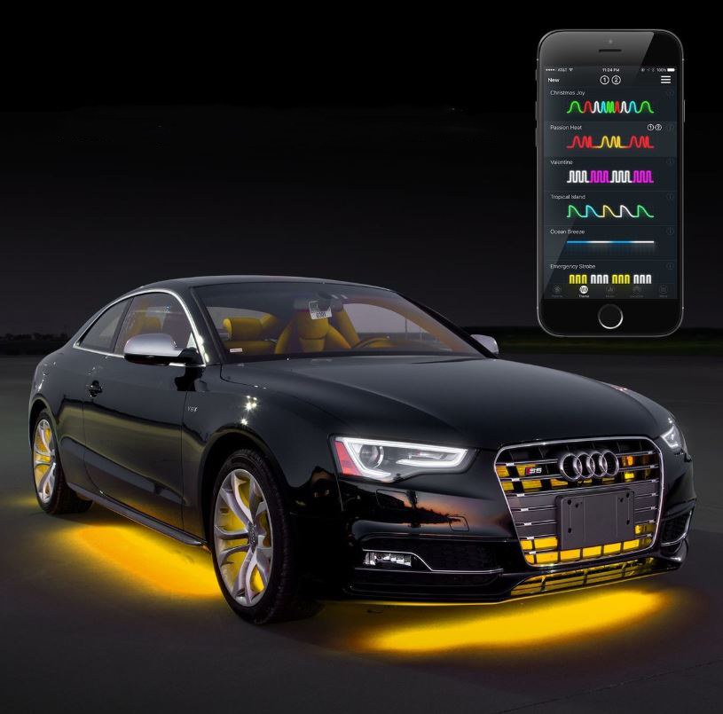 Xk Glow Underbody Light Kit, Xkchrome, LED, Over 16 Million Colors – KS-CAR-ADVANCE