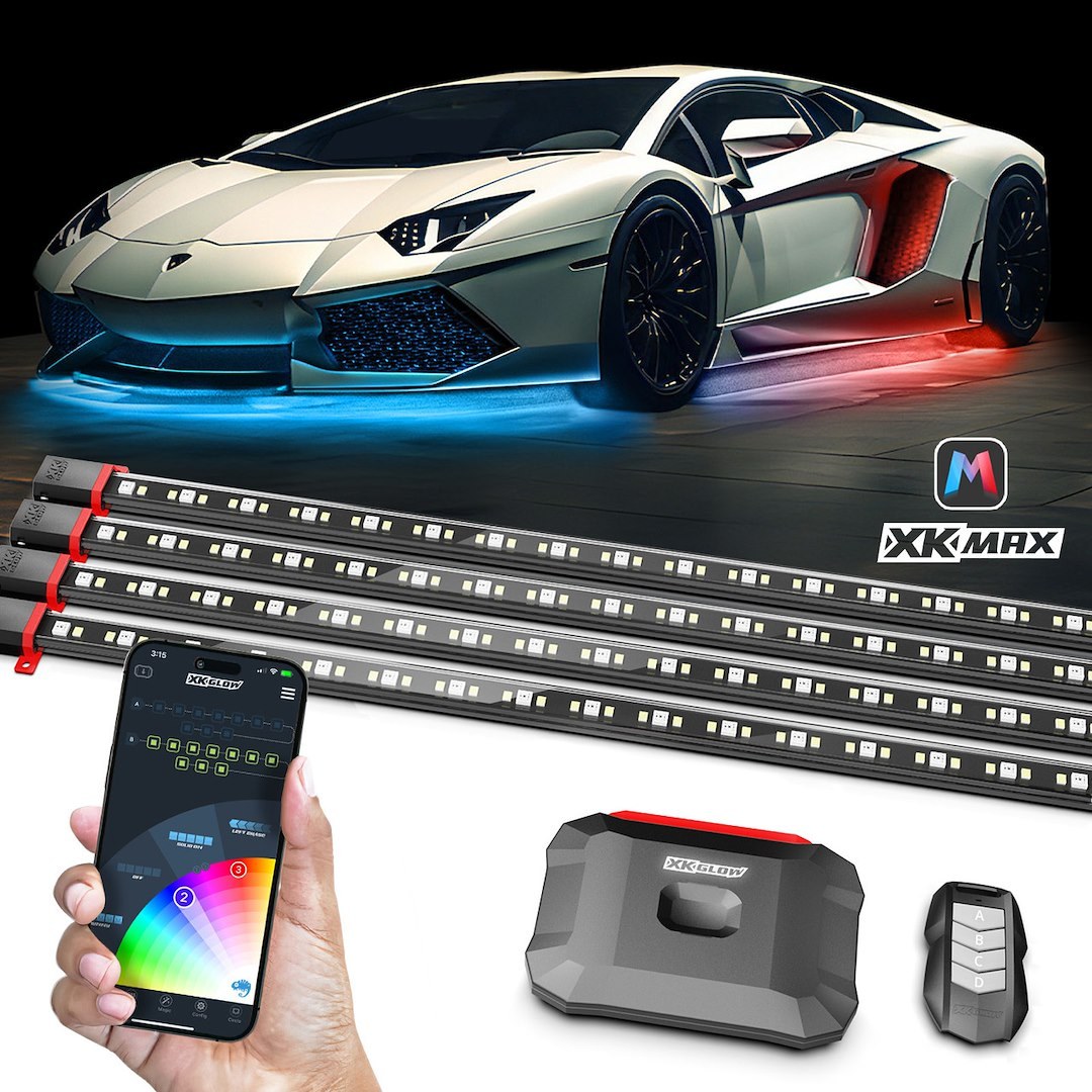 Xk Glow Underbody Light Kit, Xkmax, LED, Multi-Color – MX-CAR-PRO