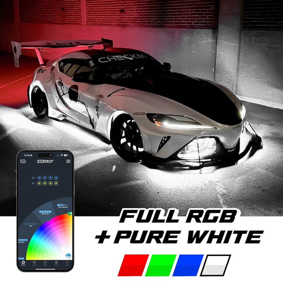 Xk Glow Underbody Light Kit, Xkmax, LED, Multi-Color – MX-CAR-PRO