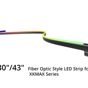 Xk Glow Rope Light, Xkmax, Red/ Green/ Blue LED, Must Use with Xk Glow Fiber Optic Light Kit, Plug-And-Play, 43 Inch Length – MX-FO-43