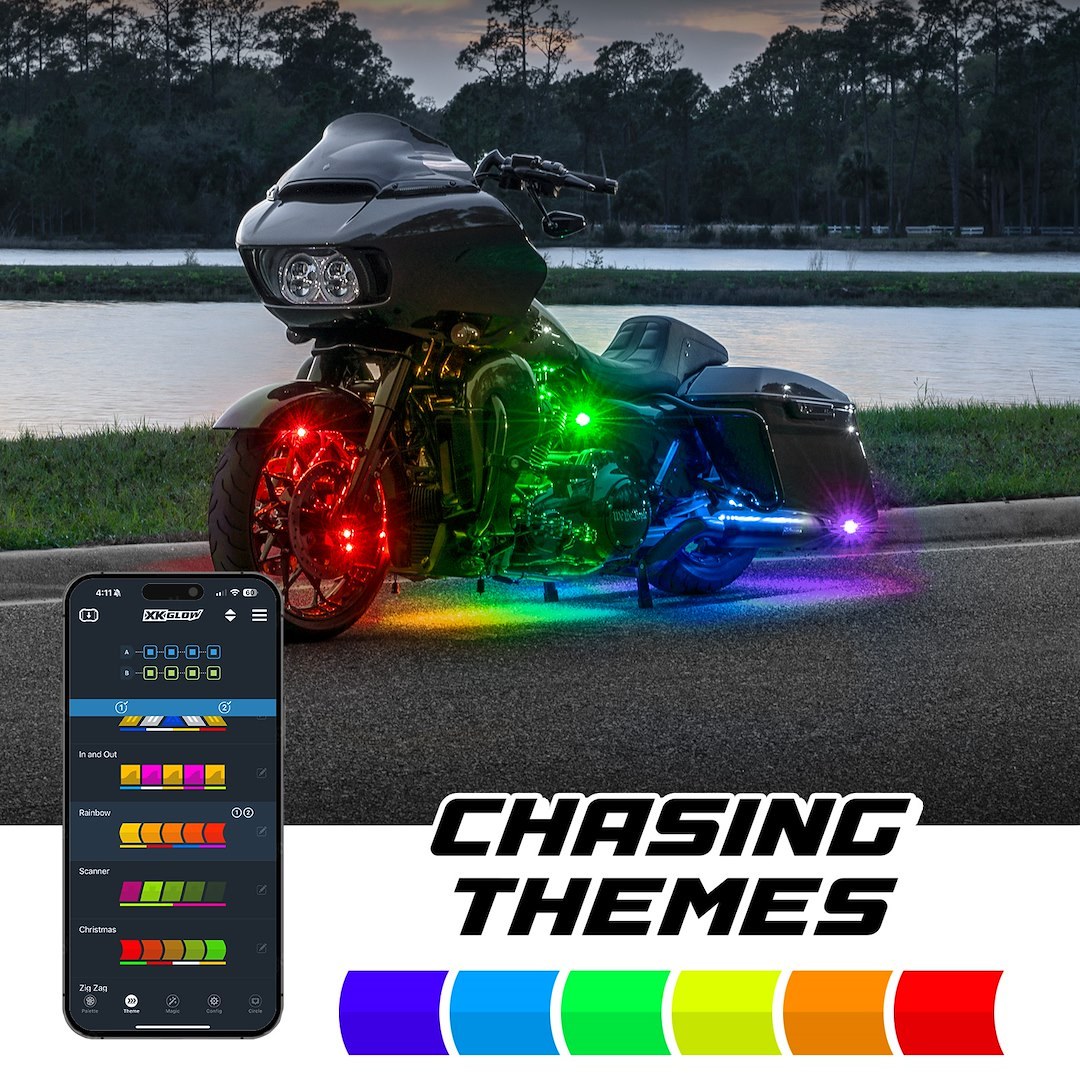 Xk Glow Underbody Light Kit, Xkmax, LED, Multi-Color, 8 Piece – MX-MOTO-MINI