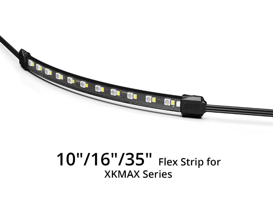 Xk Glow Rope Light, Xkmax, Red/ Green/ Blue/ White LED, Plug-And-Play, 10 Inch Length, IP67 – MX-S-10