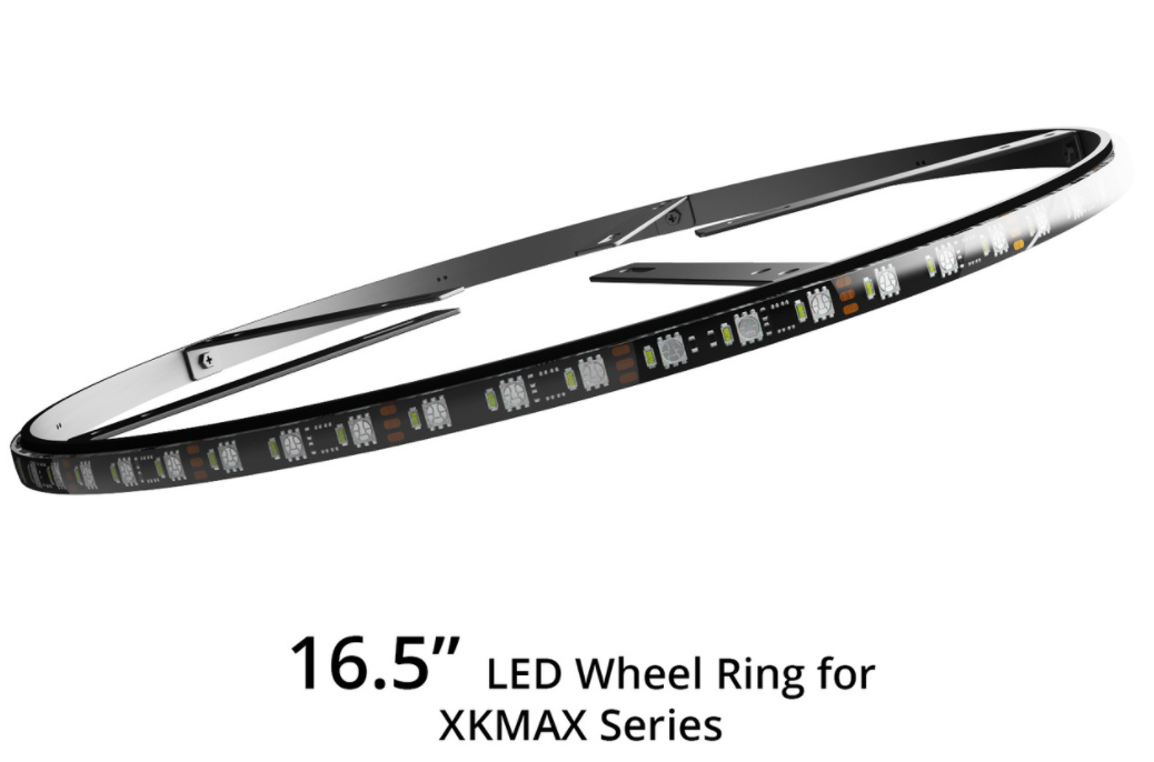 Xk Glow Wheel Light Ring, Xkmax, LED Bulb, Fits 16-1/2 Inch Aluminum Wheels – MX-WHEEL-A