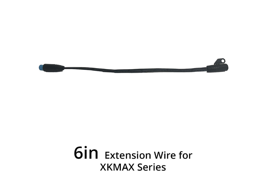 Xk Glow Light Bar Wiring Harness, Xkmax, Extension Wire for Xkmax Series Parts, 6 Inch Length, IP67, Plug and Play Connections – MX-WIRE-6