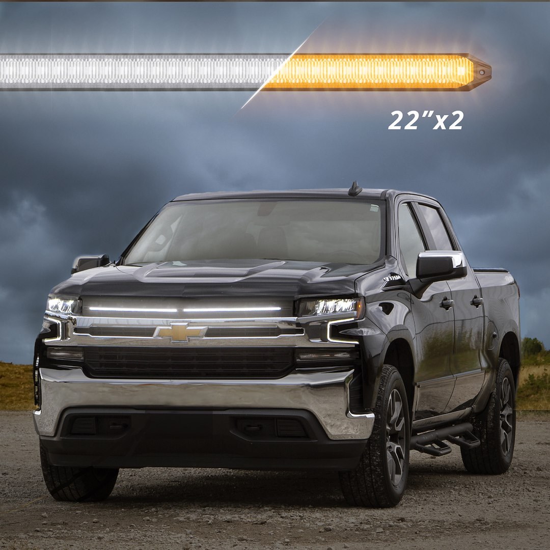 Xk Glow Grille Light – LED, 4.5 Watt, 0.375 Amp at 12 Volt, 22 Inch Length X 3/4 Inch Length X 1/2 Inch Height – XK041029-22