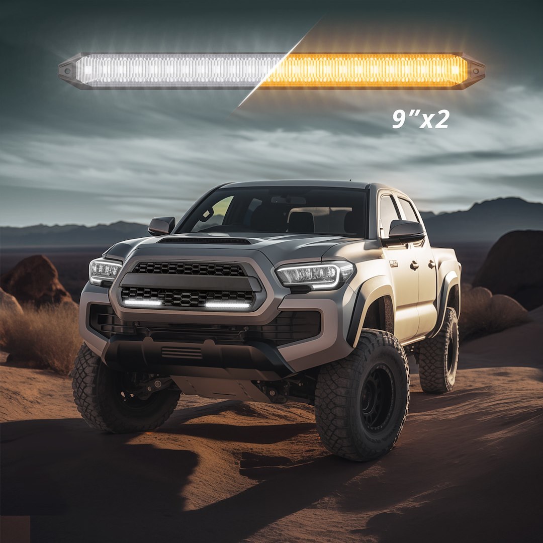 Xk Glow Grille Light – LED, 1.8 Watt, 0.15 Amp at 12 Volt, 9 Inch Length X 3/4 Inch Length X 1/2 Inch Height – XK041029-9