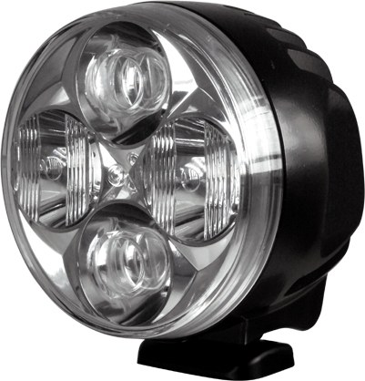 X-Ray Vision Driving/ Fog Light, 125 Series, LED Bulb, 10 Watt Cree Clear LED, 5 Inch Round, 40 Watt Bulbs Amp Draw 3.3 Amp at 12 Volt DC – DL1253LED