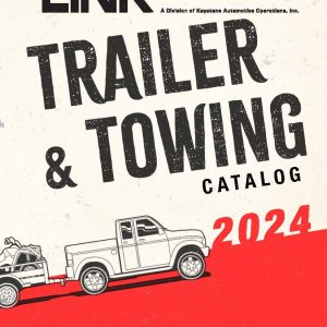 Auto Mkting Catalog, Link, Trailer and Towing Parts, 2024 Catalog Cover – 24TRAILER