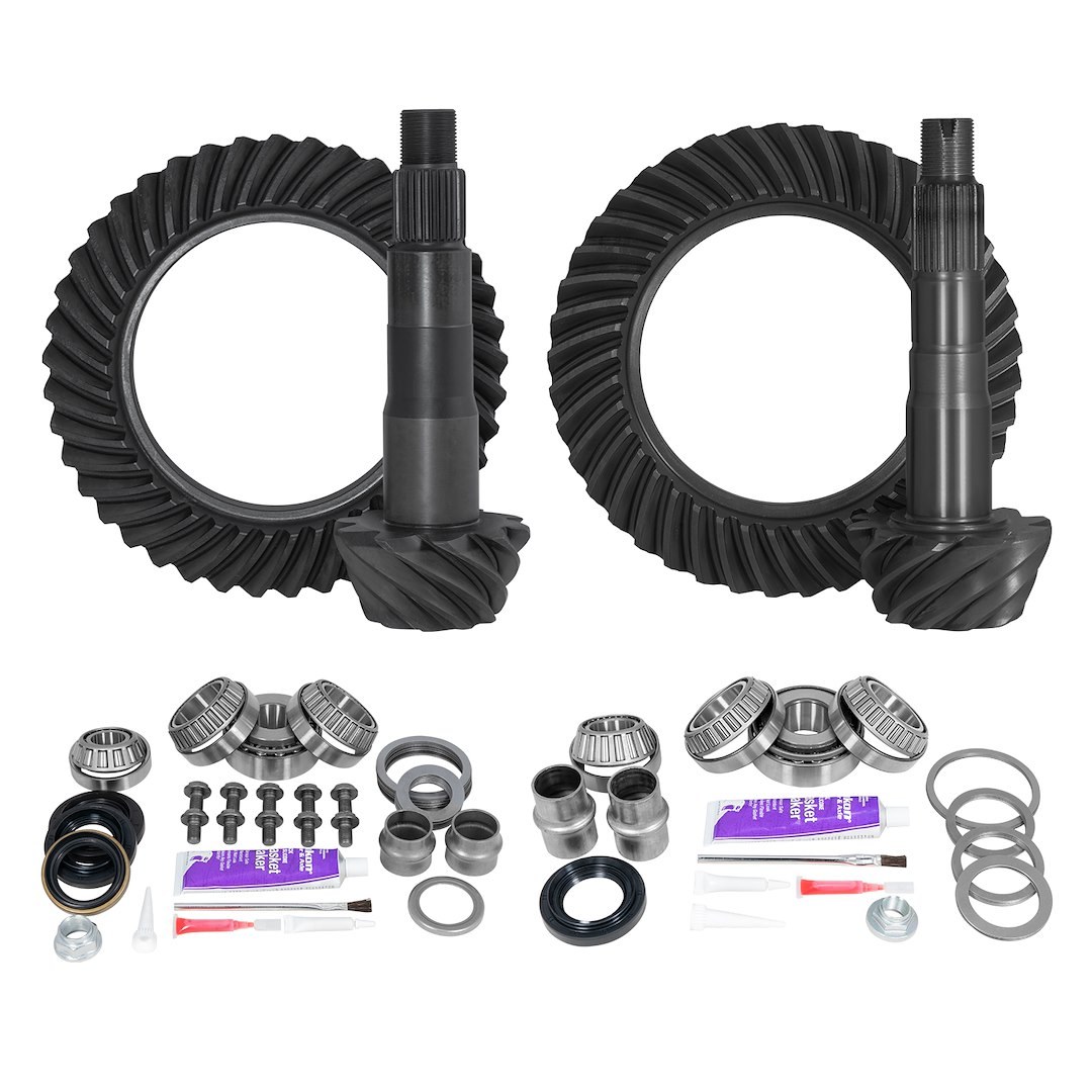 Yukon Gear Differential Ring and Pinion, Re-Gear Kit, Toyota 8 Inch Independent Front/ Toyota 8.4 Inch Rear, 4.30 Ratio – YGKT005-430-4