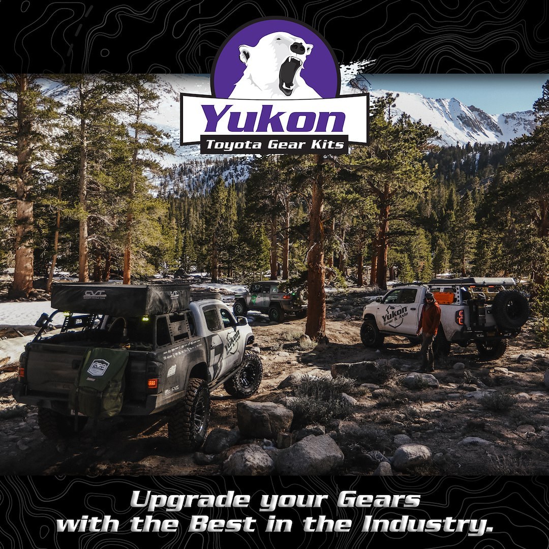 Yukon Gear Differential Ring and Pinion, Re-Gear Kit, Toyota 8 Inch Independent Front/ Toyota 8.4 Inch Rear, 4.56 Ratio – YGKT005-456-3