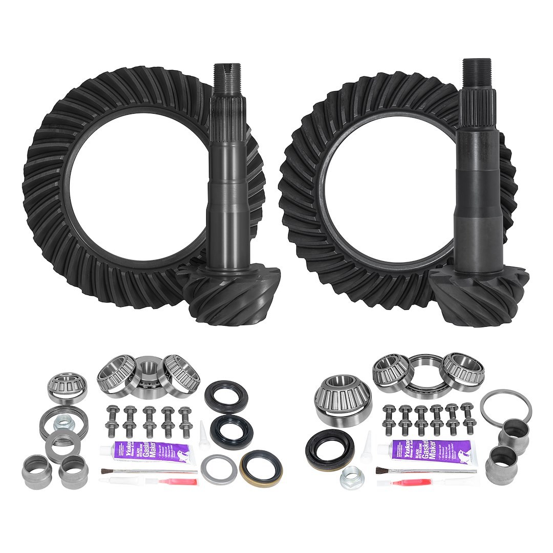 Yukon Gear Differential Ring and Pinion, Re-Gear Kit, Toyota 8.2 Inch Front/ Toyota 8 Inch Rear, 4.88 Ratio – YGKT008-488LOC-3