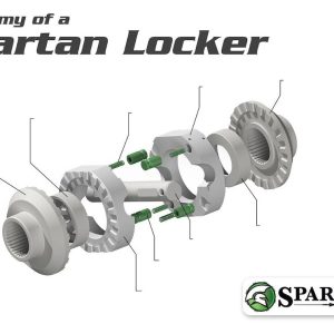 Yukon Gear Differential Carrier, Spartan Locker, Dana 60 Axle, Mechanical Locker, 35 Spline, All Ratios, Steel – SL D60-35