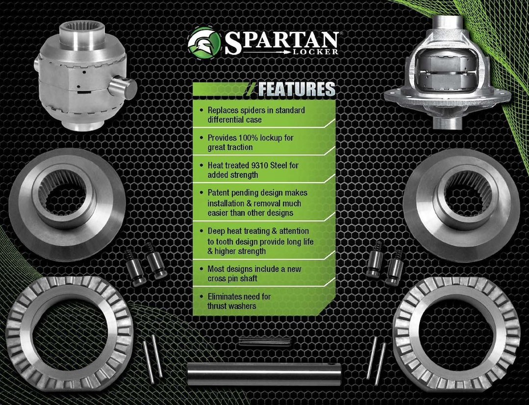 Yukon Gear Differential Carrier, Spartan Locker, Chrysler 8.25 Inch Axle, Mechanical Locker, 27 Spline, All Ratios, Steel – SL C8.25-27