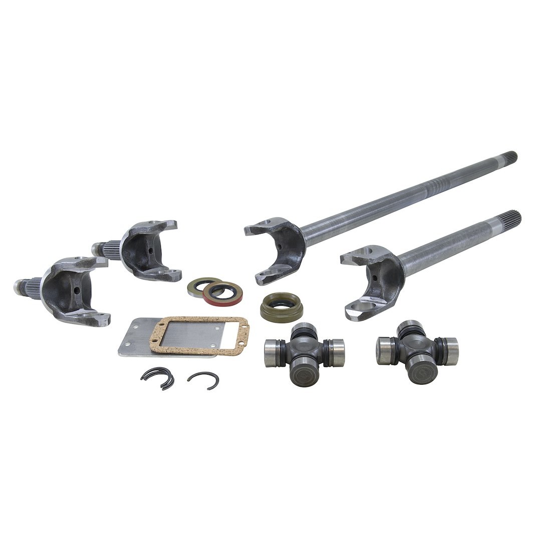 Yukon Gear Axle Shaft Kit, Dana 44 Axle, 30 Inner Spline, 32 Outer Stub Spline, 4340 Chromoly – YA W24168