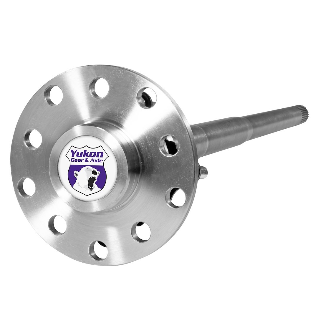 Yukon Gear Axle Shaft, Dana 44 Axle, 32.6 Inch Length, 32 Spline, 5 X 5 Inch Bolt Pattern, 4340 Chromoly, Single – YA WD44JKRUB-R-K