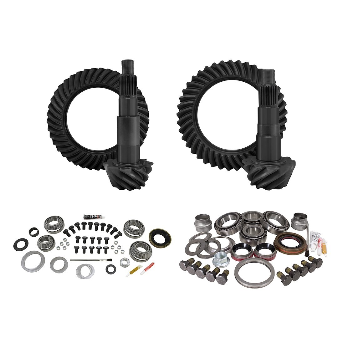 Yukon Gear Differential Ring and Pinion, Re-Gear Kit, Dana 44 Front/ Dana 44 Rear, 5.38 Ratio – YGK017