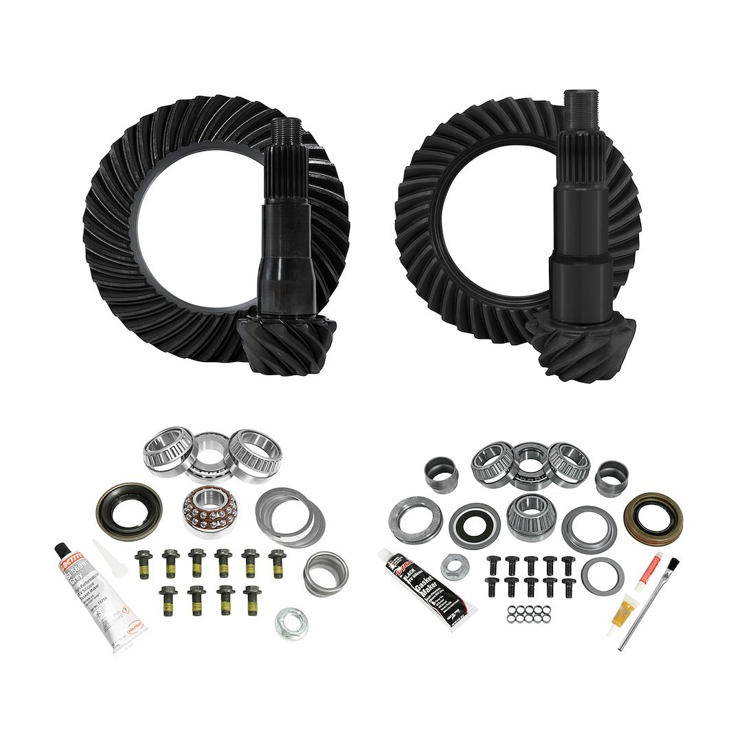 Yukon Gear Differential Ring and Pinion, Re-Gear Kit, Dana 30 Front/ Dana 35 Rear, 5.13 Ratio – YGK075