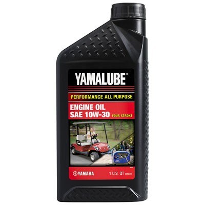 Yamaha Motor Oil, Yamalube®, SAE 10W30, Synthetic Blend 4 Stroke, 1 Quart Bottle, Single – LUB10W30GG12