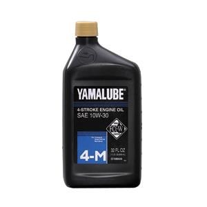 Yamaha Motor Oil, Yamalube®, SAE 10W40, Conventional 4 Stroke, 1 Quart Bottle, Single – LUB-10W40-AP-12