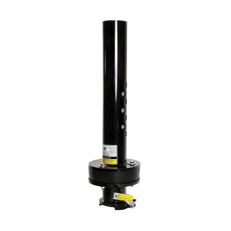 Popup-Youngs Gooseneck Trailer Coupler, Round, Straight, With Shock Dampening Cushion, 24000 Pound Capacity, 2-5/16 Inch Ball, 4 Inch Diameter – CC2