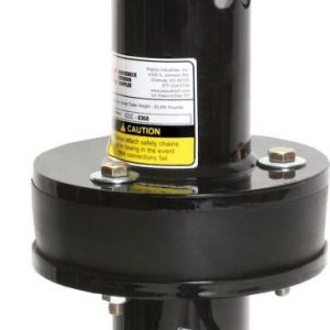 Popup-Youngs Gooseneck Trailer Coupler, Round, Straight, With Shock Dampening Cushion, 24000 Pound Capacity, 2-5/16 Inch Ball, 4 Inch Diameter – CC2