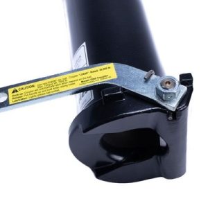 Popup-Youngs Gooseneck Trailer Coupler, Adjustable Round, Straight, 28000 Pound Capacity, 2-5/16 Inch Ball, For Trailers with 4 Inch Id Tube – GN1
