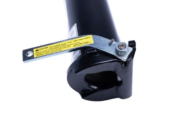 Popup-Youngs Gooseneck Trailer Coupler, Adjustable Round, Straight, 28000 Pound Capacity, 2-5/16 Inch Ball, For Trailers with 4 Inch Id Tube – GN1