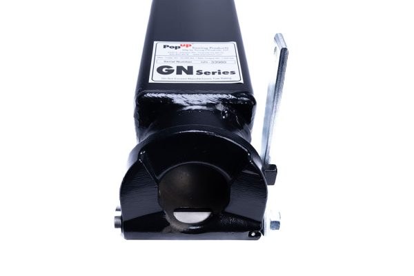 Popup-Youngs Gooseneck Trailer Coupler, Adjustable Square, Straight, 28000 Pound Capacity, 2-5/16 Inch Ball – GN2
