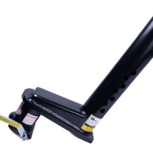 Popup-Youngs Gooseneck Trailer Coupler, Adjustable, Round, 9 Inch Offset, 24000 Pound Capacity, 2-5/16 Inch Ball – SB1