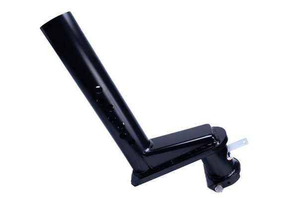Popup-Youngs Gooseneck Trailer Coupler, Adjustable, Round, 9 Inch Offset, 24000 Pound Capacity, 2-5/16 Inch Ball – SB1