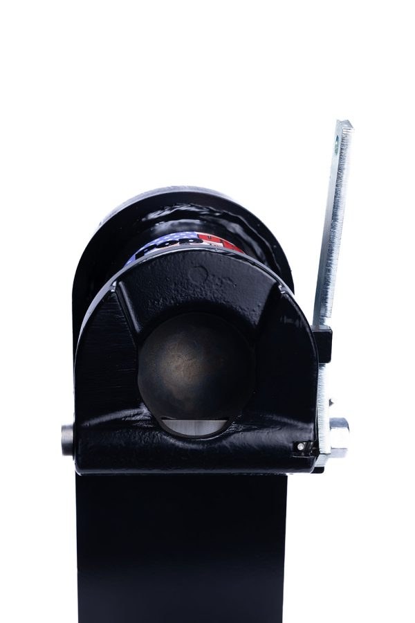 Popup-Youngs Gooseneck Trailer Coupler, Adjustable, Round, 9 Inch Offset, 24000 Pound Capacity, 2-5/16 Inch Ball – SB1
