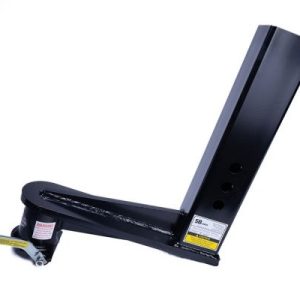 Popup-Youngs Gooseneck Trailer Coupler, Adjustable, Square, 16 Inch Offset, 24000 Pound Capacity, 2-5/16 Inch Ball – SB216
