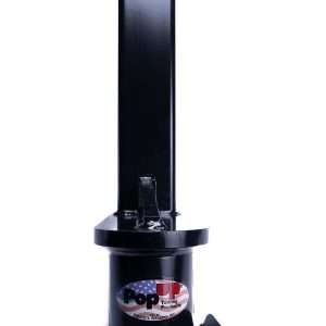 Popup-Youngs Gooseneck Trailer Coupler, Adjustable, Square, 16 Inch Offset, 24000 Pound Capacity, 2-5/16 Inch Ball – SB216