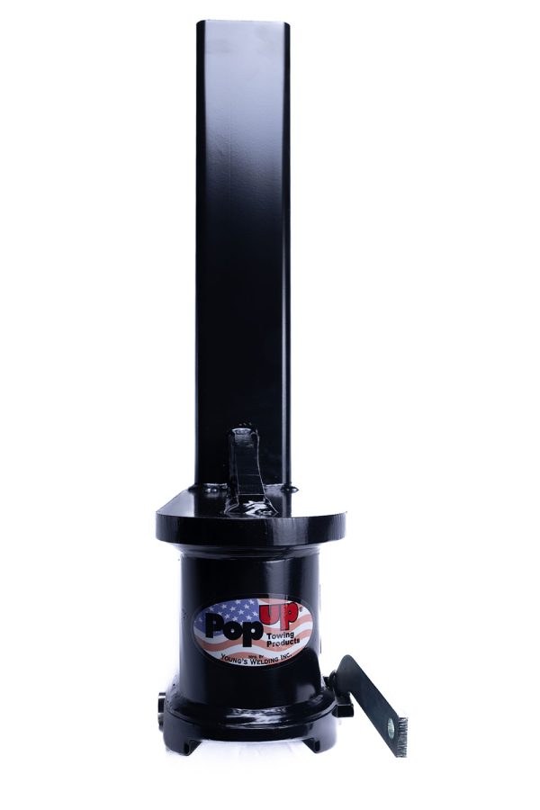 Popup-Youngs Gooseneck Trailer Coupler, Adjustable, Square, 16 Inch Offset, 24000 Pound Capacity, 2-5/16 Inch Ball – SB216