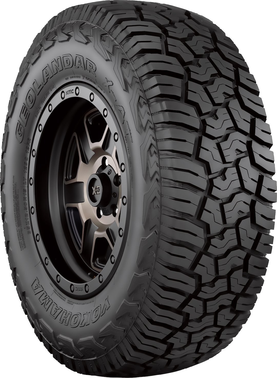 Yokohama Tire, Geolandar X-At, LT295 X 65R20, All Terrain Light Truck & SUV, Steel Belted, Radial, Raised Black Letter, Tubeless – 110116023