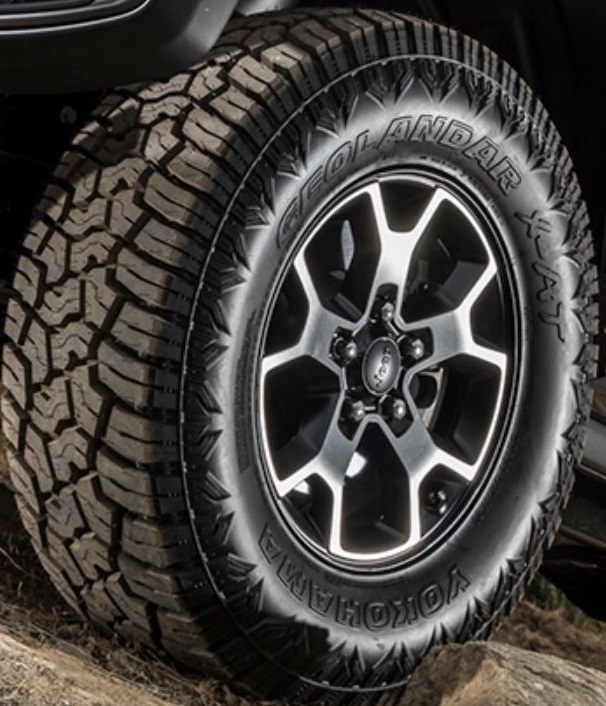 Yokohama Tire, Geolandar X-At, LT33 X 12.50R17, All Terrain Light Truck & SUV, Steel Belted, Radial, Raised Black Letter, Tubeless – 110116067