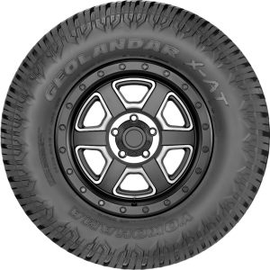 Yokohama Tire, Geolandar X-At, LT37 X 12.50R18, All Terrain Light Truck & SUV, Steel Belted, Radial, Raised Black Letter, Tubeless – 110116071