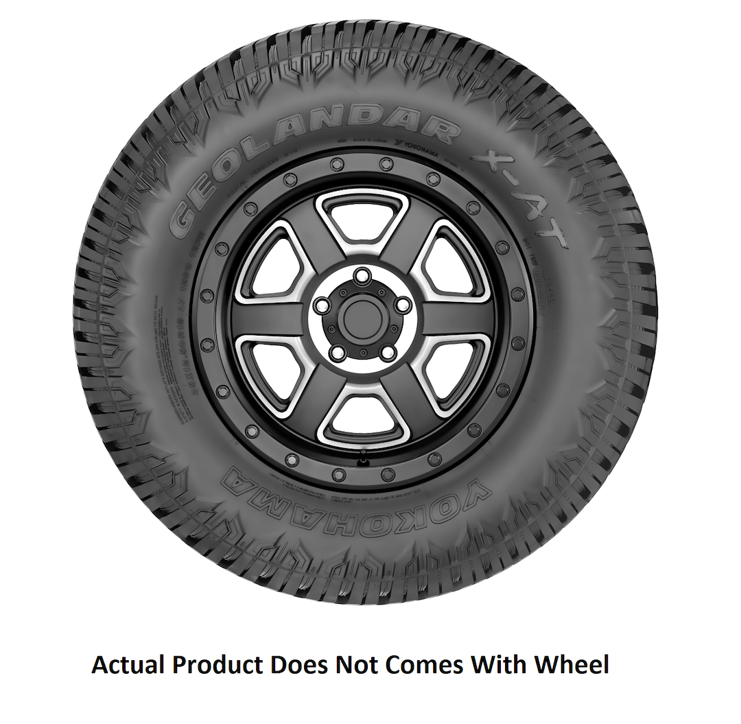 Yokohama Tire, Geolandar X-At, LT35 X 11.50R20, All Terrain Light Truck & SUV, Steel Belted, Radial, Raised Black Letter, Tubeless – 110116074