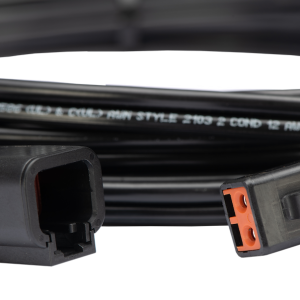 Zamp Solar Solar Panel Cable, Obsidian®, Use to Extend Length Between Portable Solar Panel and Solar Port, 15 Foot Length – ITC3007