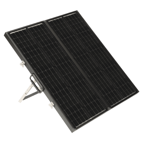 Zamp Solar Solar Kit, Portable Solar Kit, 90 Watt, Slim Folding Kit, 10 Amp PWM Weatherproof Solar Charge Controller – USP1007