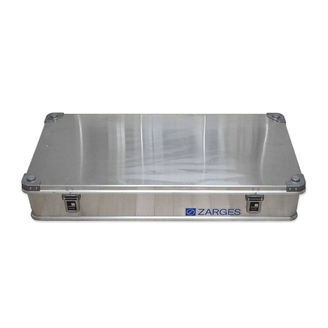 Zarges Cargo Organizer, K470, Universal Box, Single Compartment, Aluminum – 380031