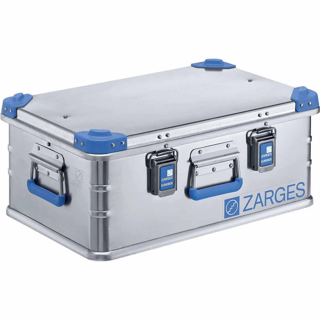 Zarges Cargo Organizer, Eurobox, Universal Box, Single Compartment, Aluminum – 40701