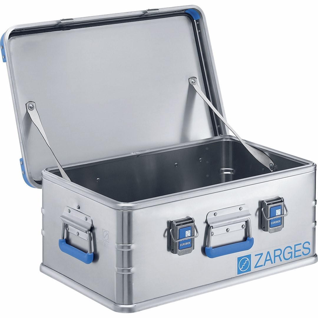 Zarges Cargo Organizer, Eurobox, Universal Box, Single Compartment, Aluminum – 40701