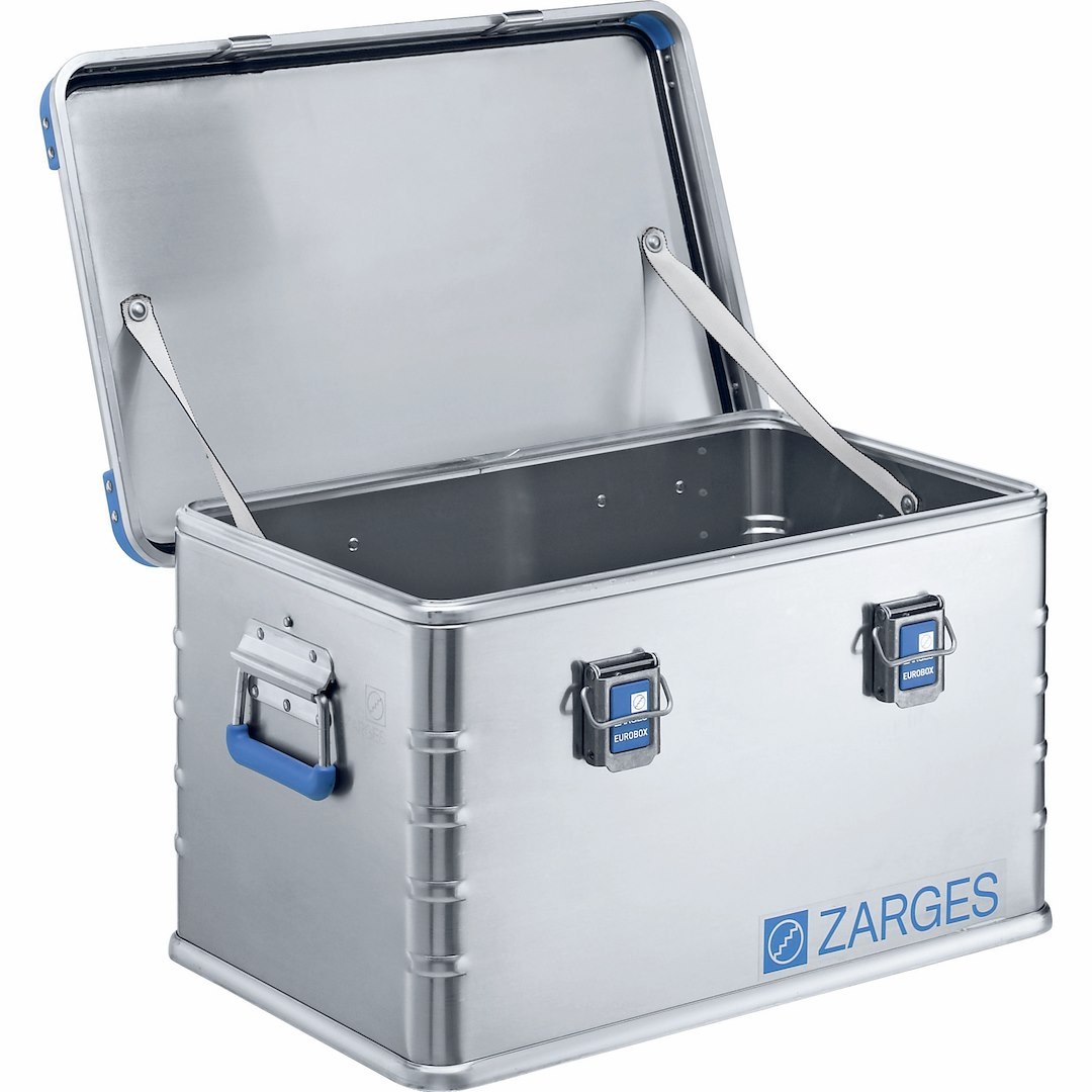 Zarges Cargo Organizer, Eurobox, Universal Box, Single Compartment, Aluminum – 40702