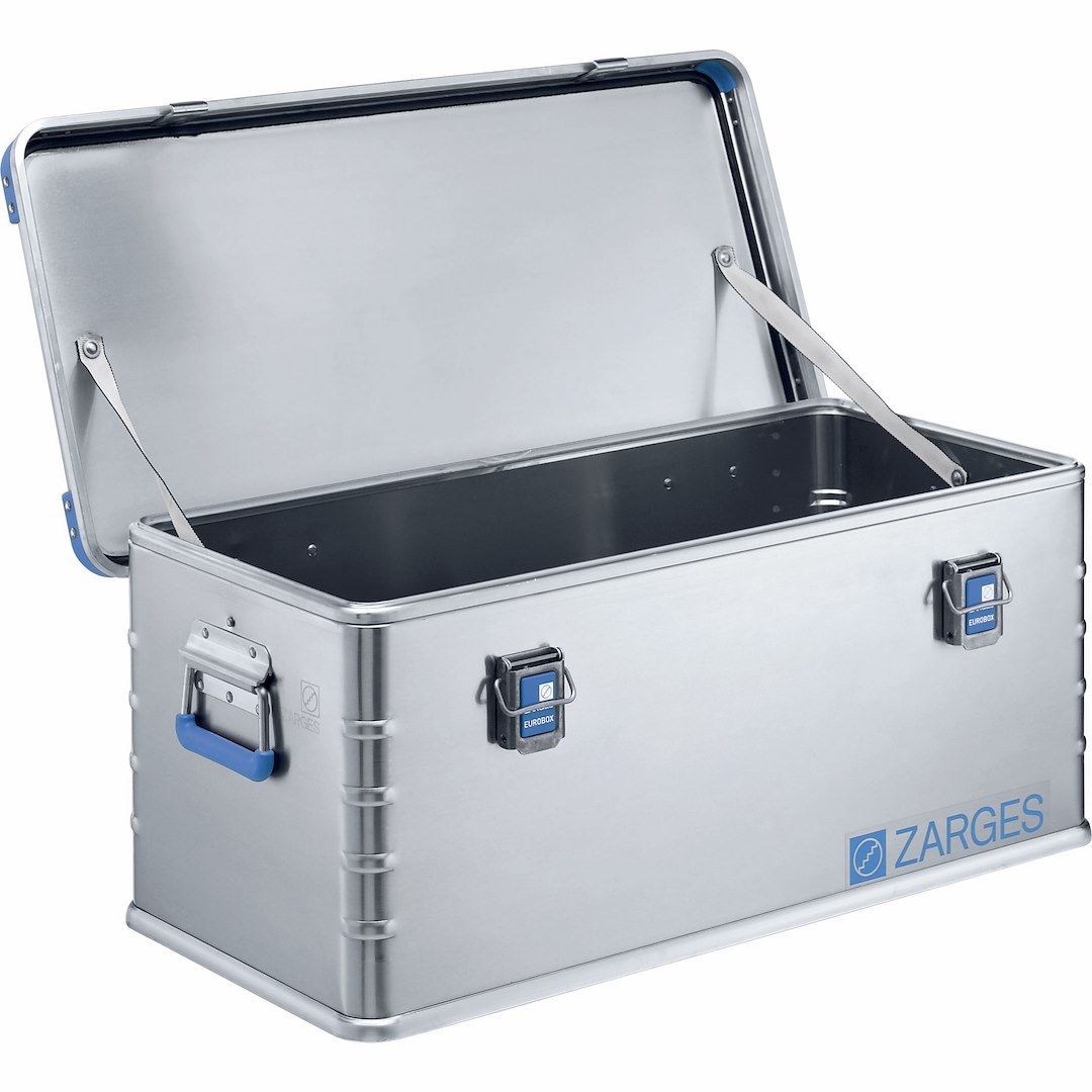 Zarges Cargo Organizer, Eurobox, Universal Box, Single Compartment, Aluminum – 40704