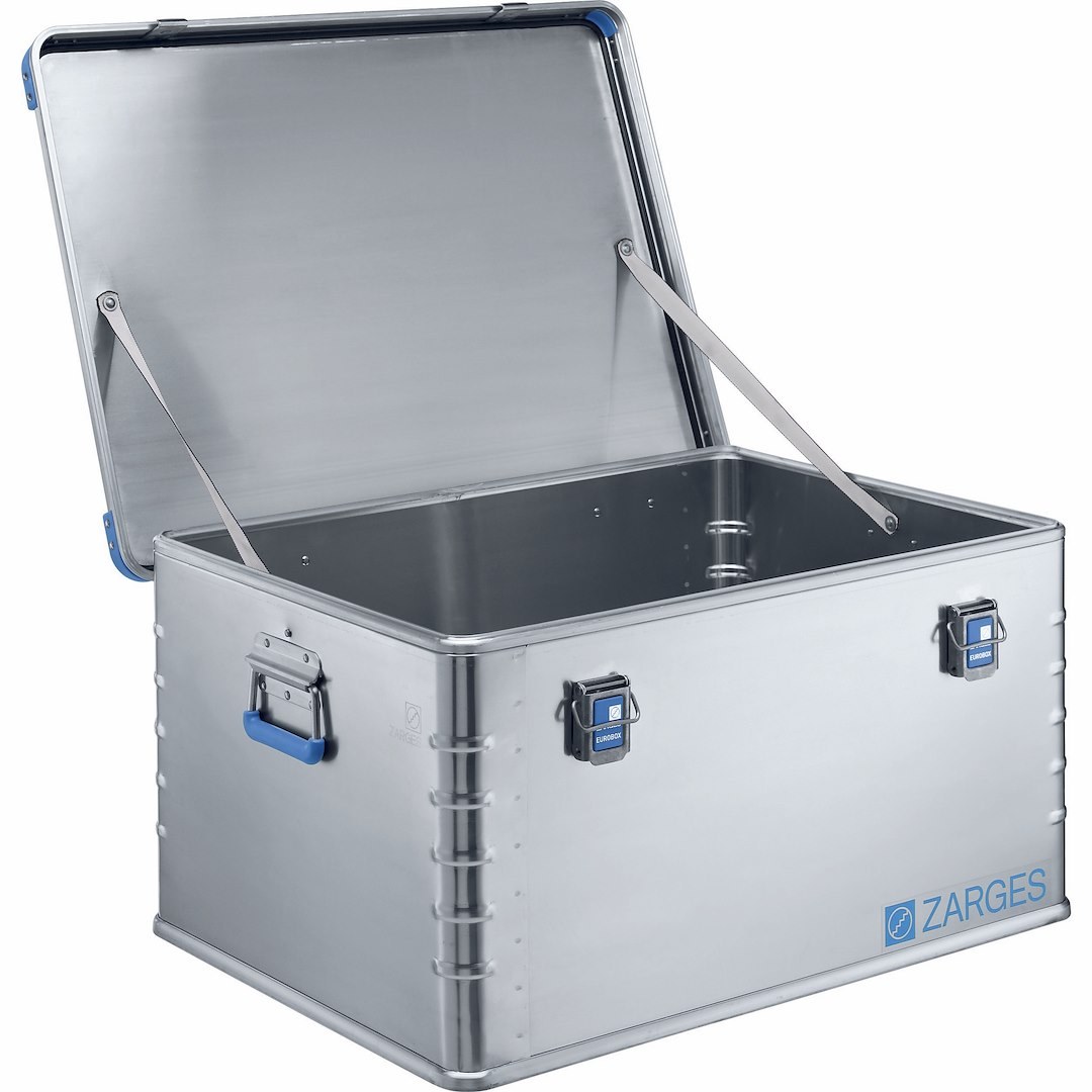 Zarges Cargo Organizer, Eurobox, Universal Box, Single Compartment, Aluminum – 40705