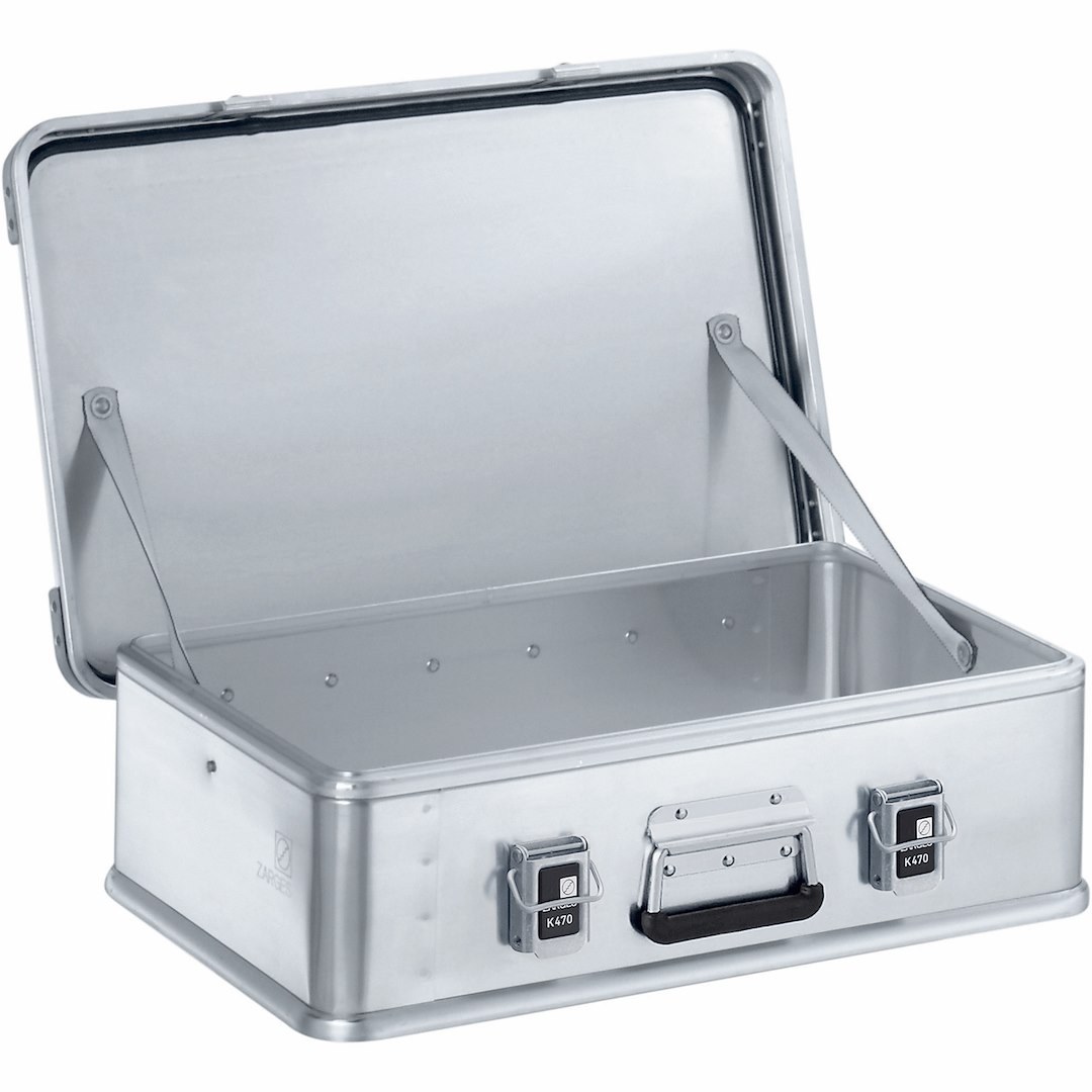 Zarges Cargo Organizer, K470, Universal Box, Single Compartment, Aluminum – 40810