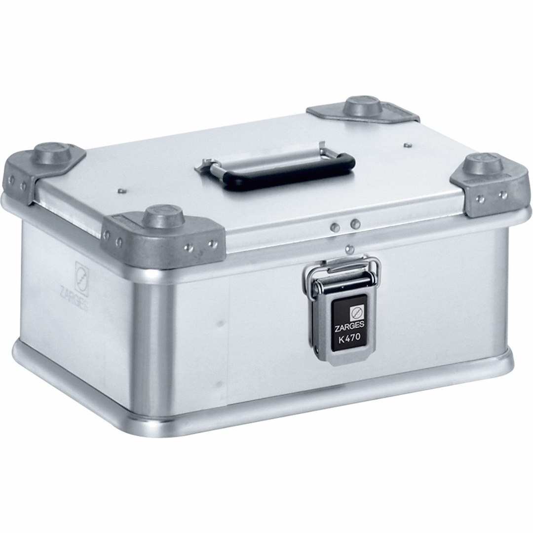Zarges Cargo Organizer, K470, Universal Box, Single Compartment, Aluminum – 40835