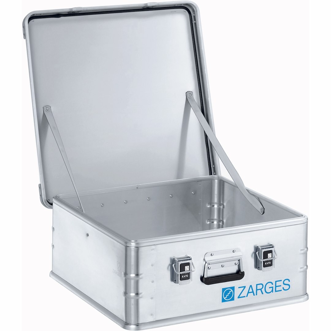 Zarges Cargo Organizer, K470, Universal Box, Single Compartment, Aluminum – 40849