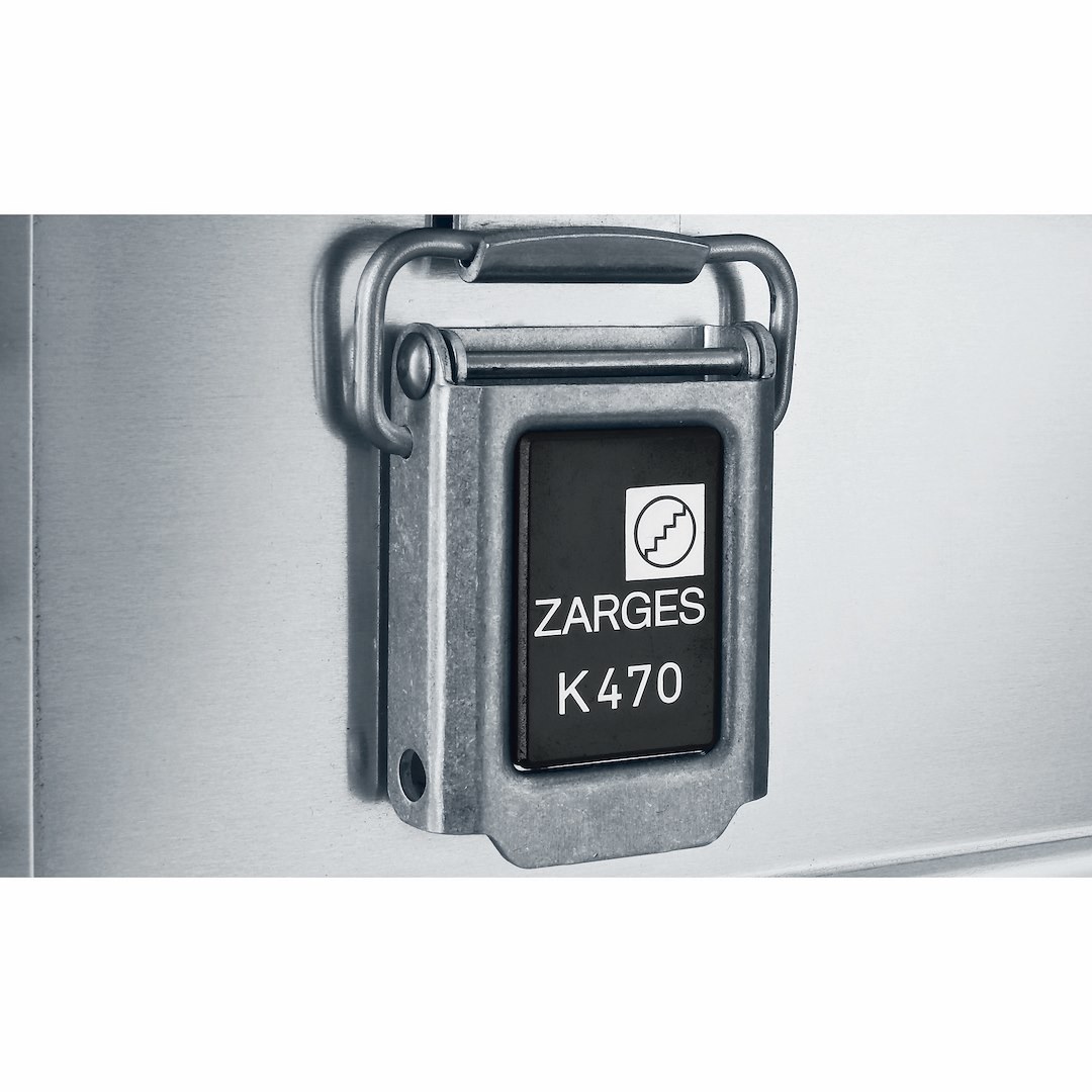 Zarges Cargo Organizer, K470, Universal Box, Single Compartment, Aluminum – 40849